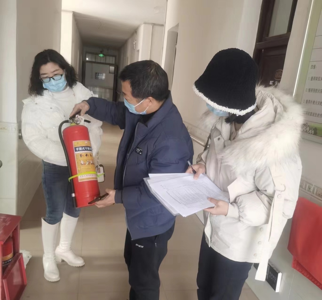 新邵县民政局对民政服务机构开展消防安全和安全生产检查工作