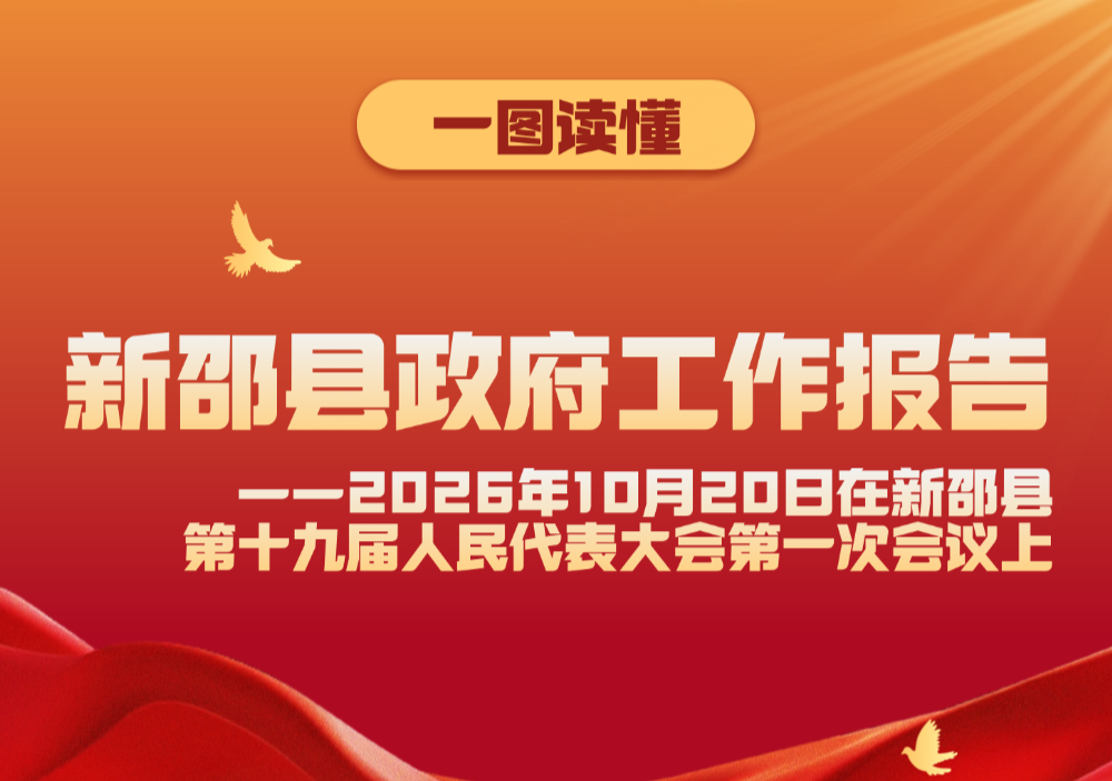 一图速览新邵县政府工作报告